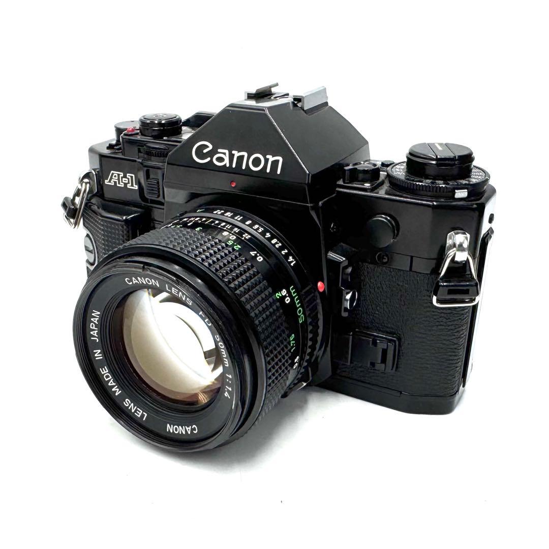 希少元箱付きCanon キャノン A-1 NEW FD 50mm f1.4
