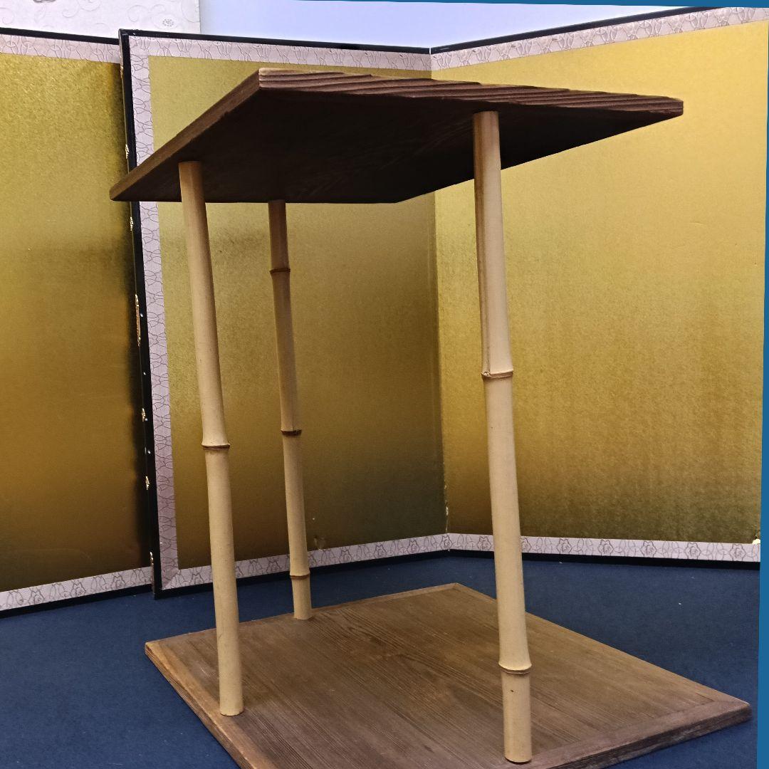 AN56 五行棚 組立式 紙箱 裏千家 玄々斎好写 茶道具 棚物