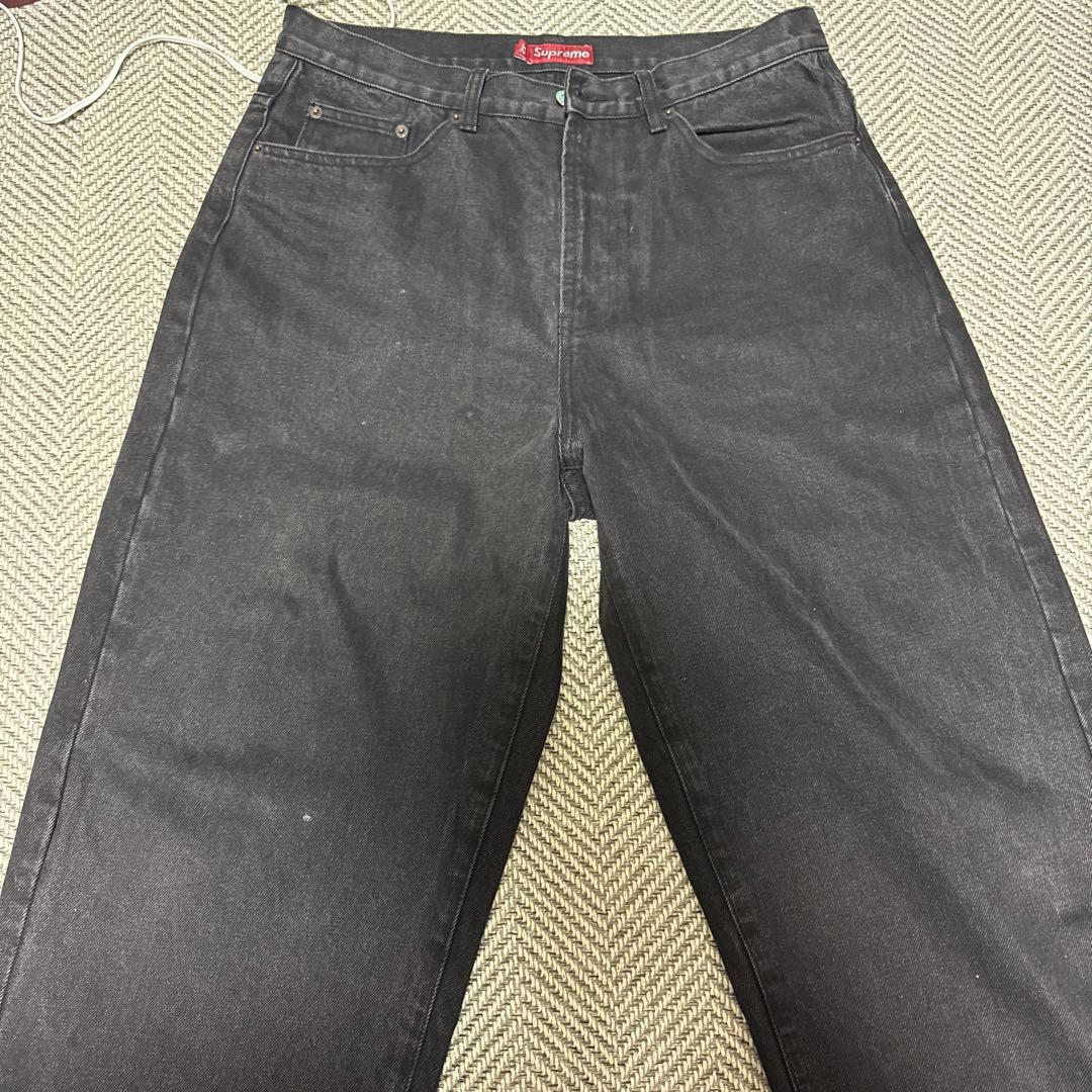 Supreme ブラックデニムパンツ 32