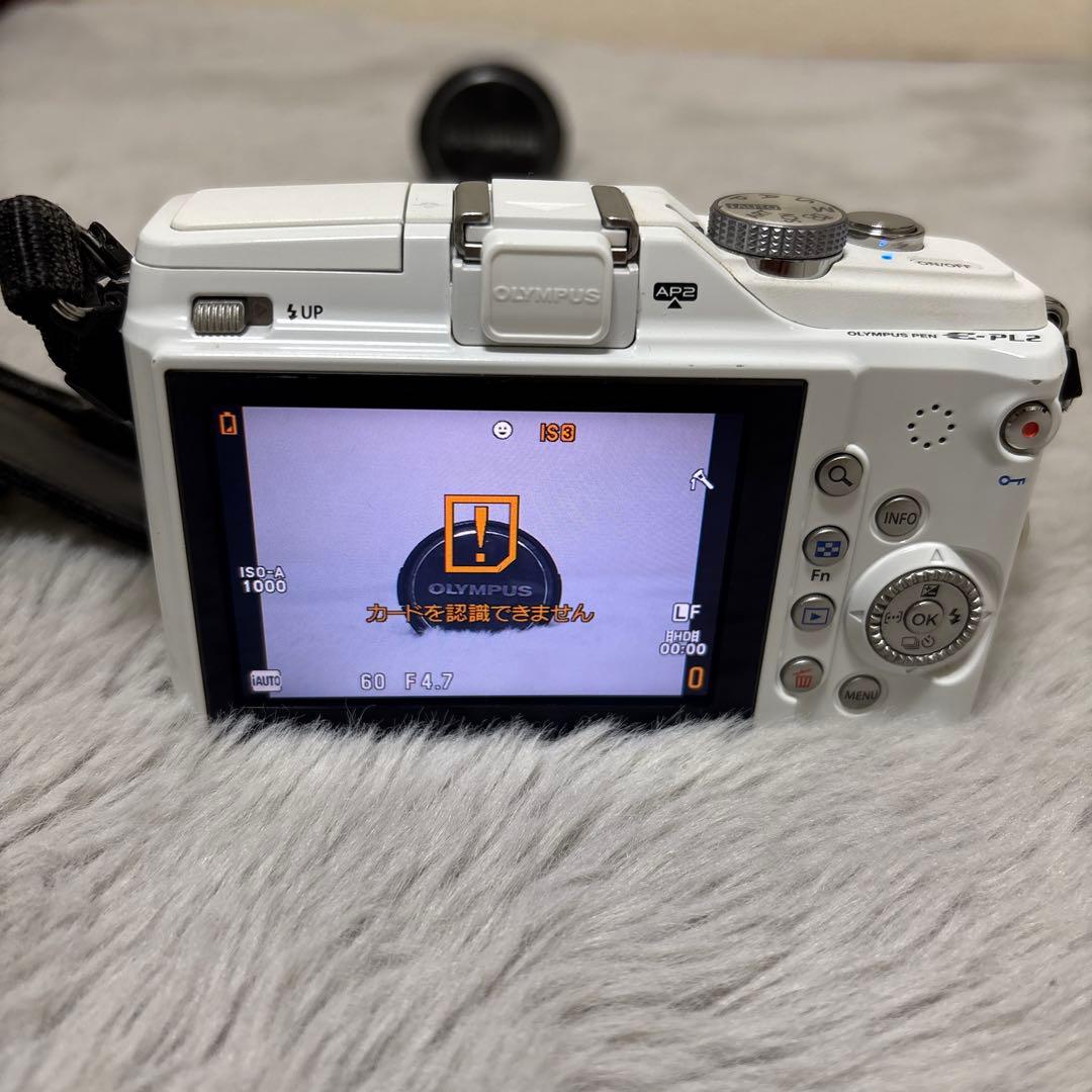動作確認済⭐︎ OLYMPUS E-PL2 ミラーレスカメラ ホワイト オリンパス