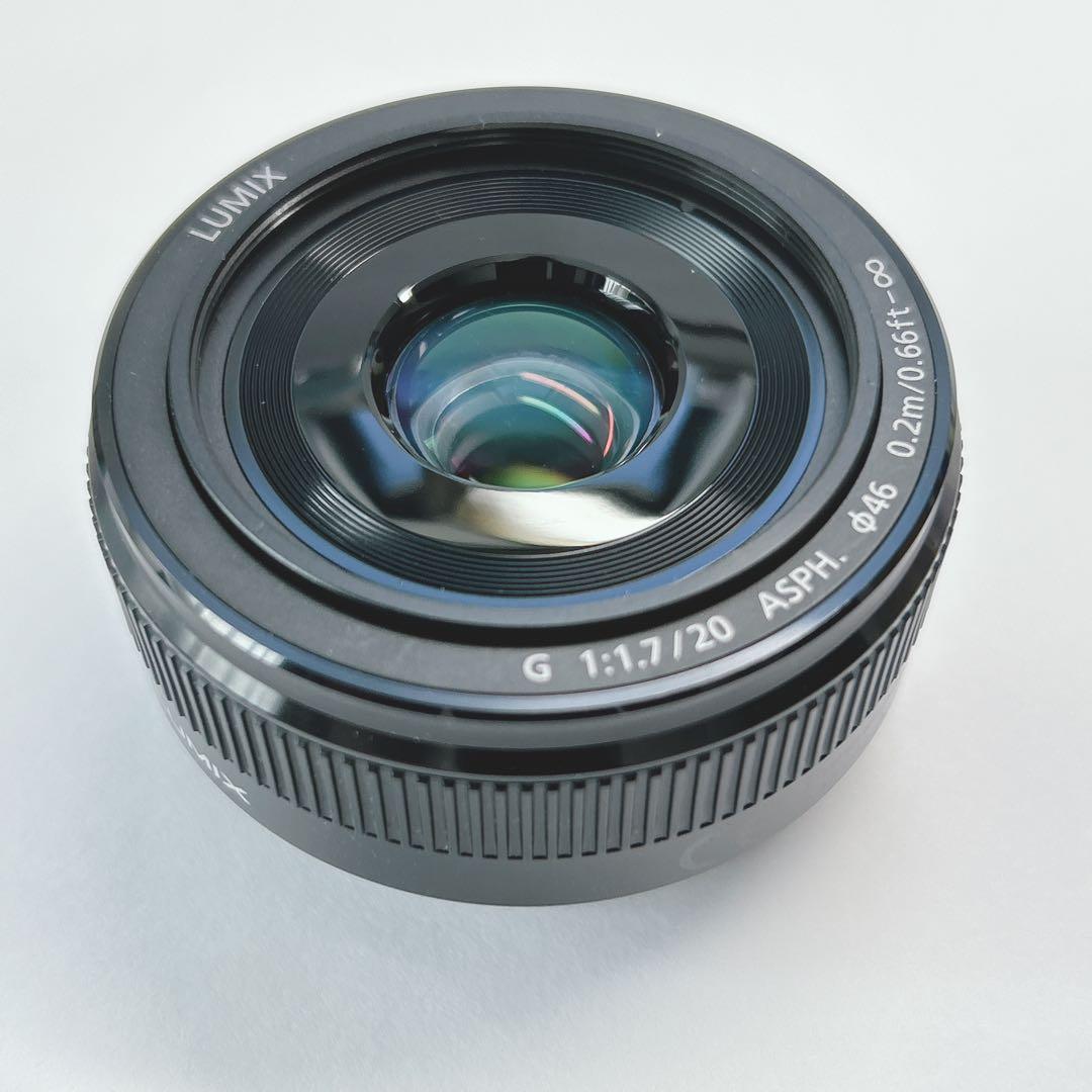 新品 Panasonic LUMIX G20mm F1.7 II H-H020A