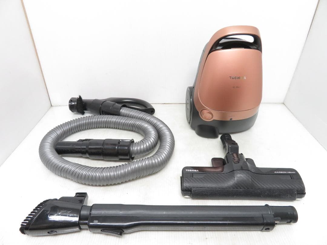東芝 2022年製 紙パック式掃除機 クリーナー パワーブラシ VC-BKJ9