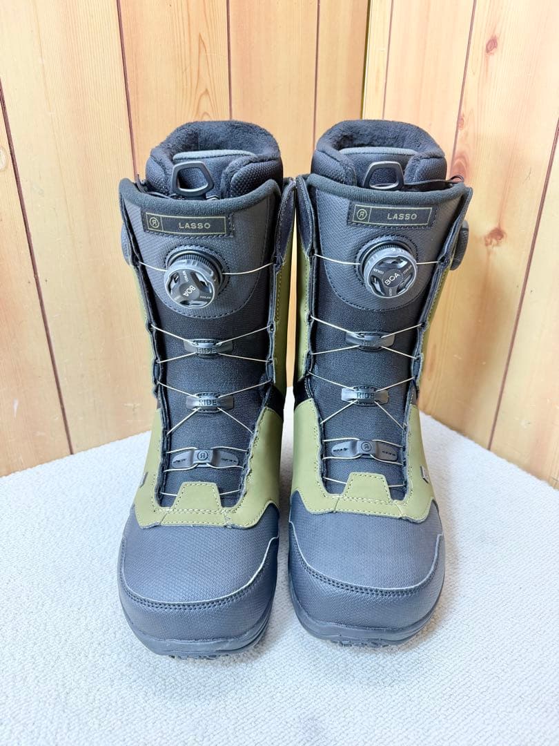 良品 RIDE ライド LASSO スノーボード ブーツ BOA 28cm