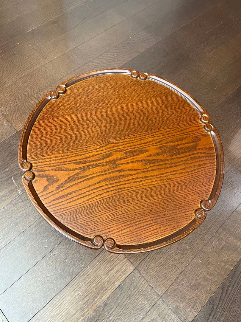 韓国のお膳台　台付盆