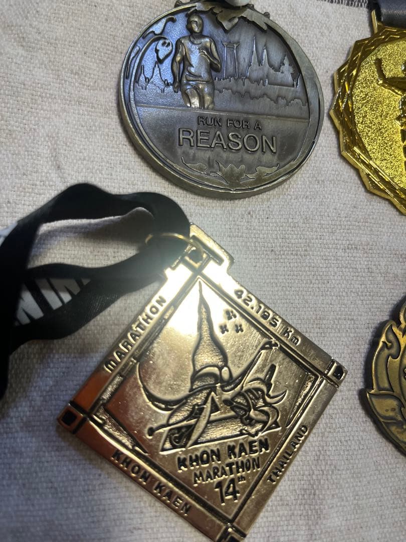 海外マラソンフル完走メダル　泰タイバンコクマラソンThai