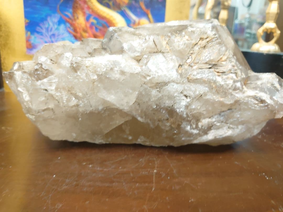 開運 水晶 クラスター 原石  珍品 6.1Kg  天然石 パワーストーン