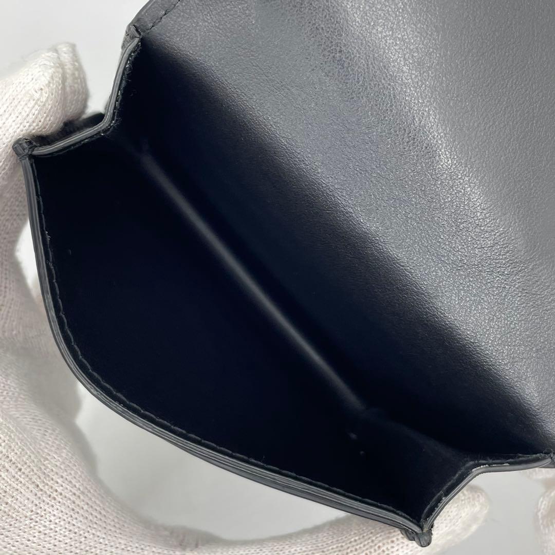 オジサン　良品◇ボッテガヴェネタ イントレチャート カードケース 名刺入れ