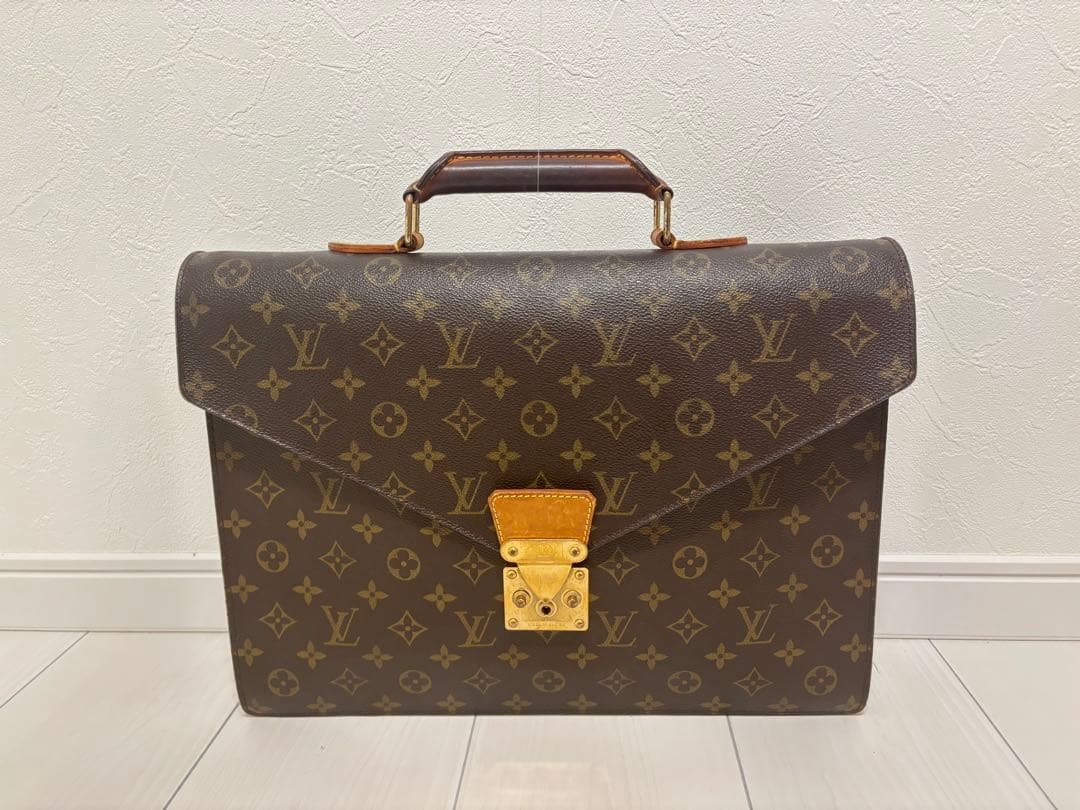 【正規品保証】ルイヴィトン ビジネスバッグ モノグラム コンセイエ