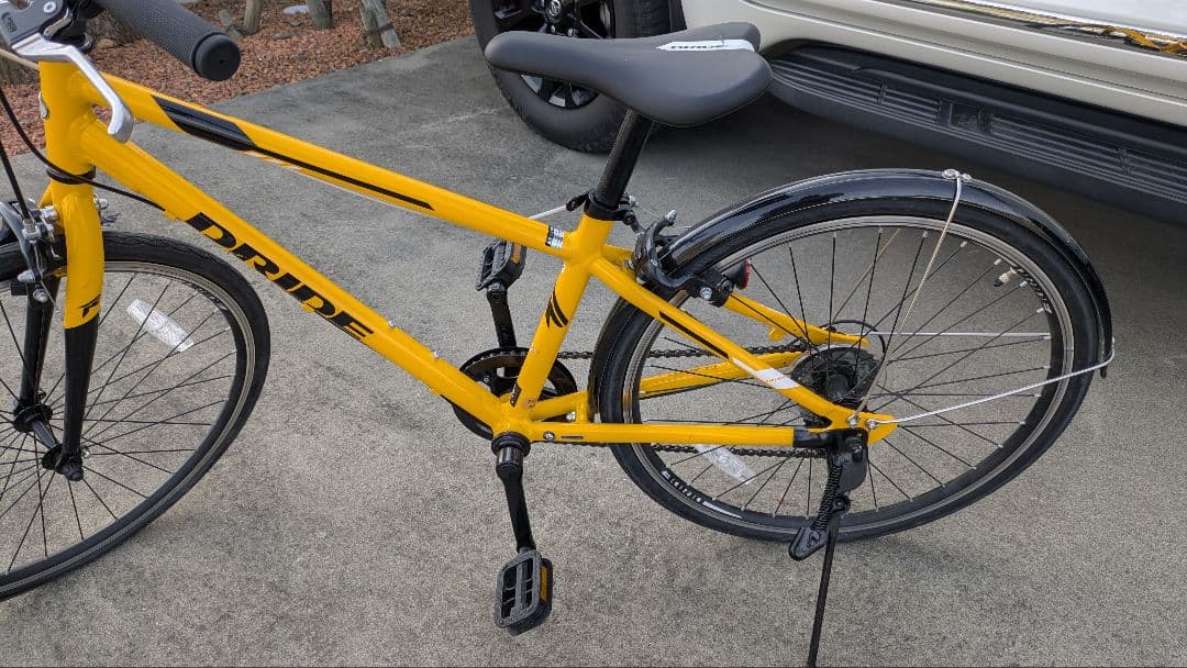 Dride 子供用自転車 22インチ 黄色　　引き取り限定