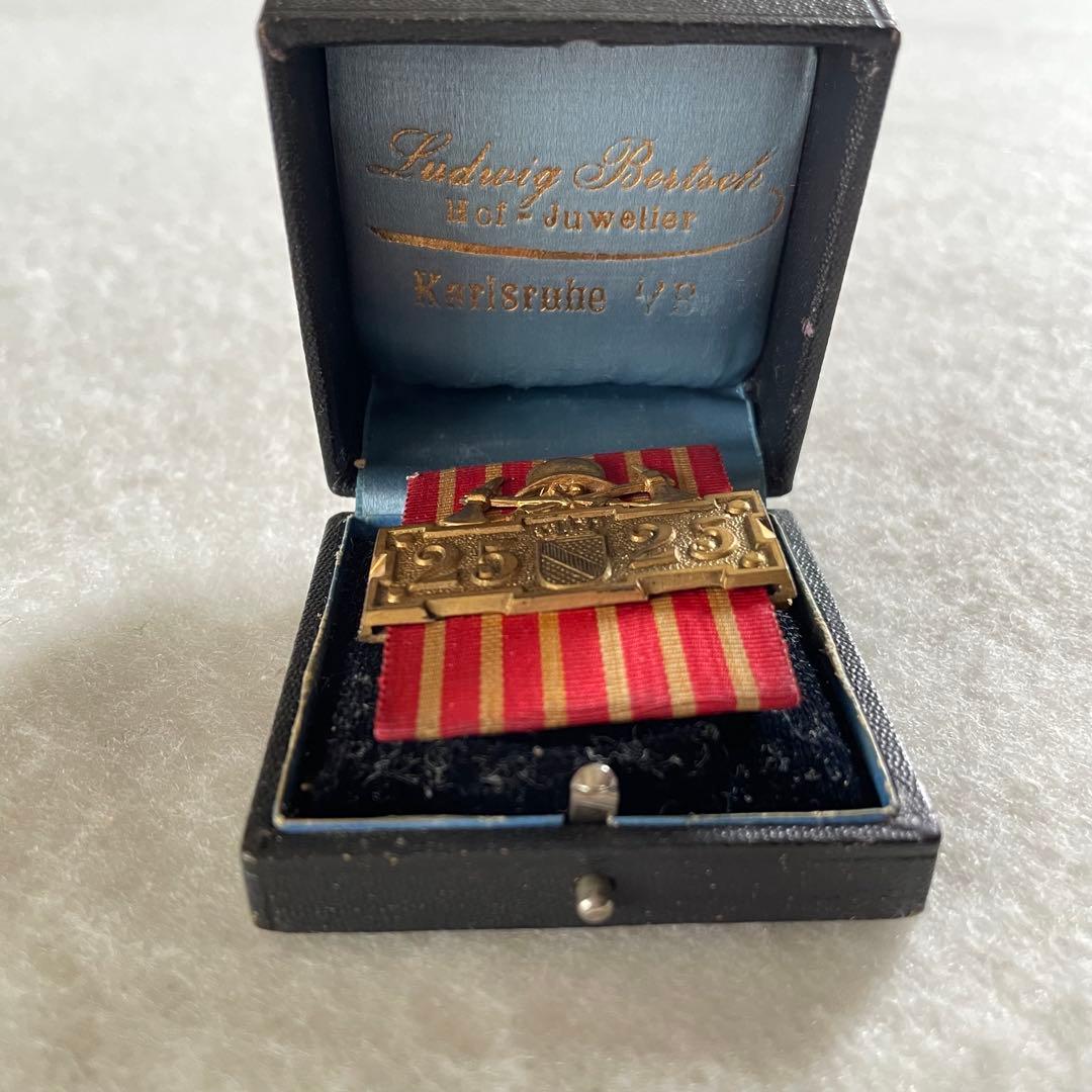 アンティーク　ドイツ　記章　消防団　消防士　勲章　徽章 メダル