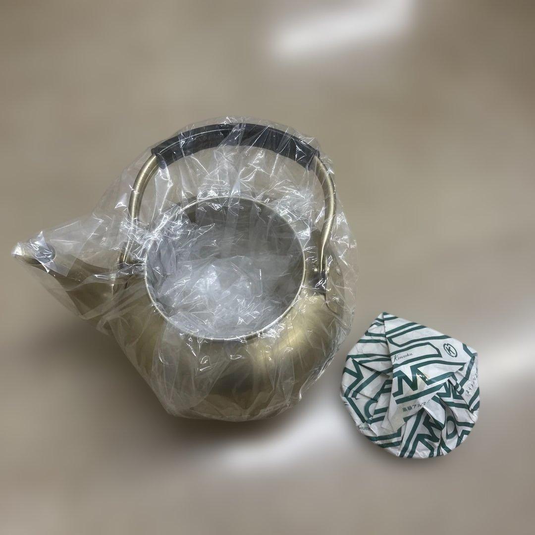 宝こづち印　福徳瓶　8リットル　蓚酸アルマイト　やかん