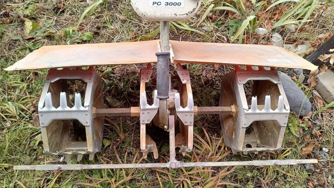 共立　エンジン式水田除草機　PC3000 実動品 3条