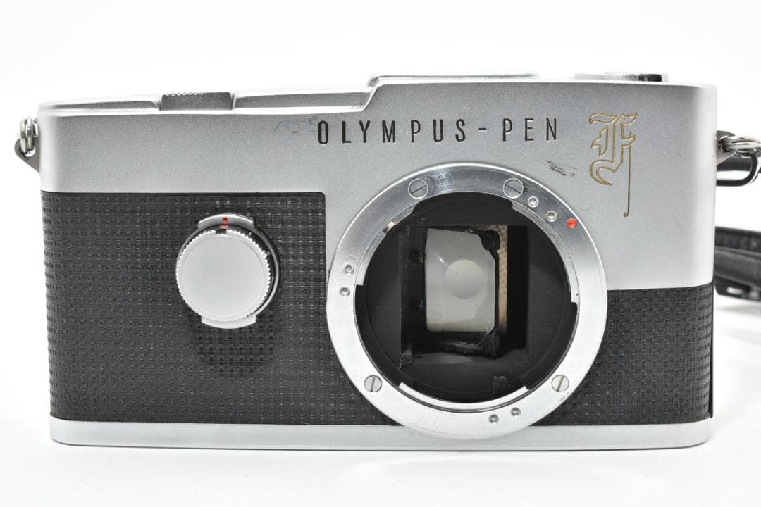★各部モルト張り替え済・美品★ オリンパス PEN-F ボディ #21175
