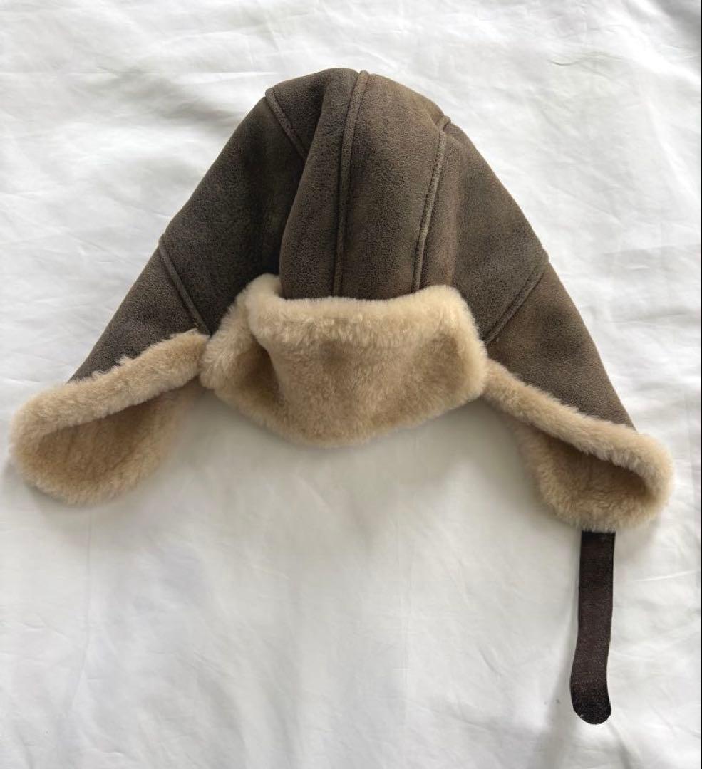 UGG merino フライトキャップ ボアキャップ 防寒 パイロットキャップ