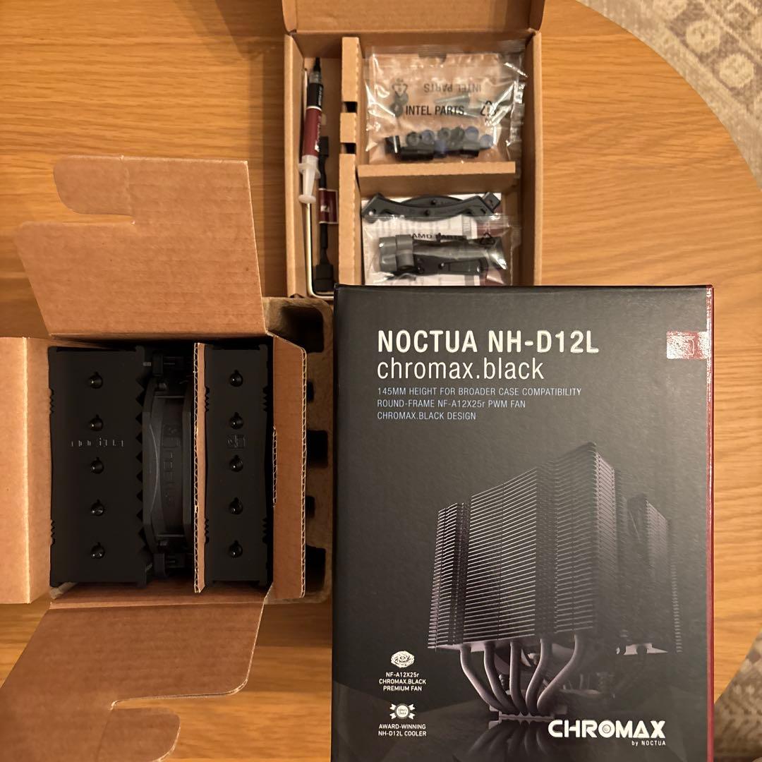 PC用ファン・クーラー Noctua NH-D12L chromax black