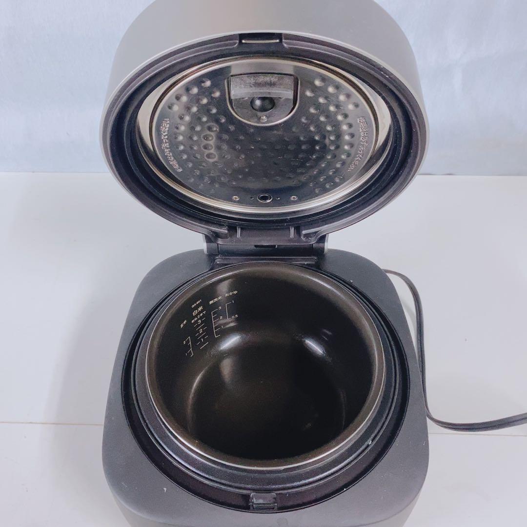 バルミューダ 炊飯器 K08A-BK The Gohan 3合炊き ブラック