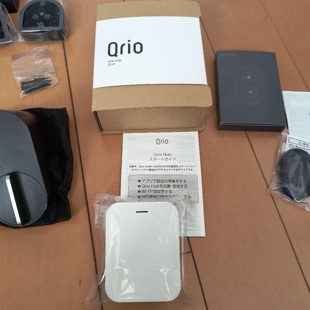 【付属品ほぼあり】Qrio Lock+Hub+Key 3点セット