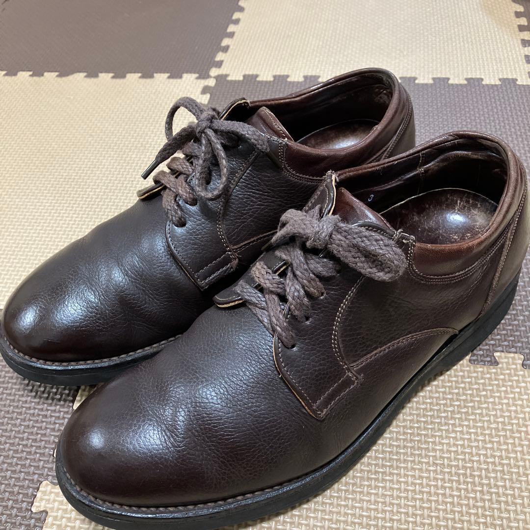 オールデン 旧ロゴ　ブラウン