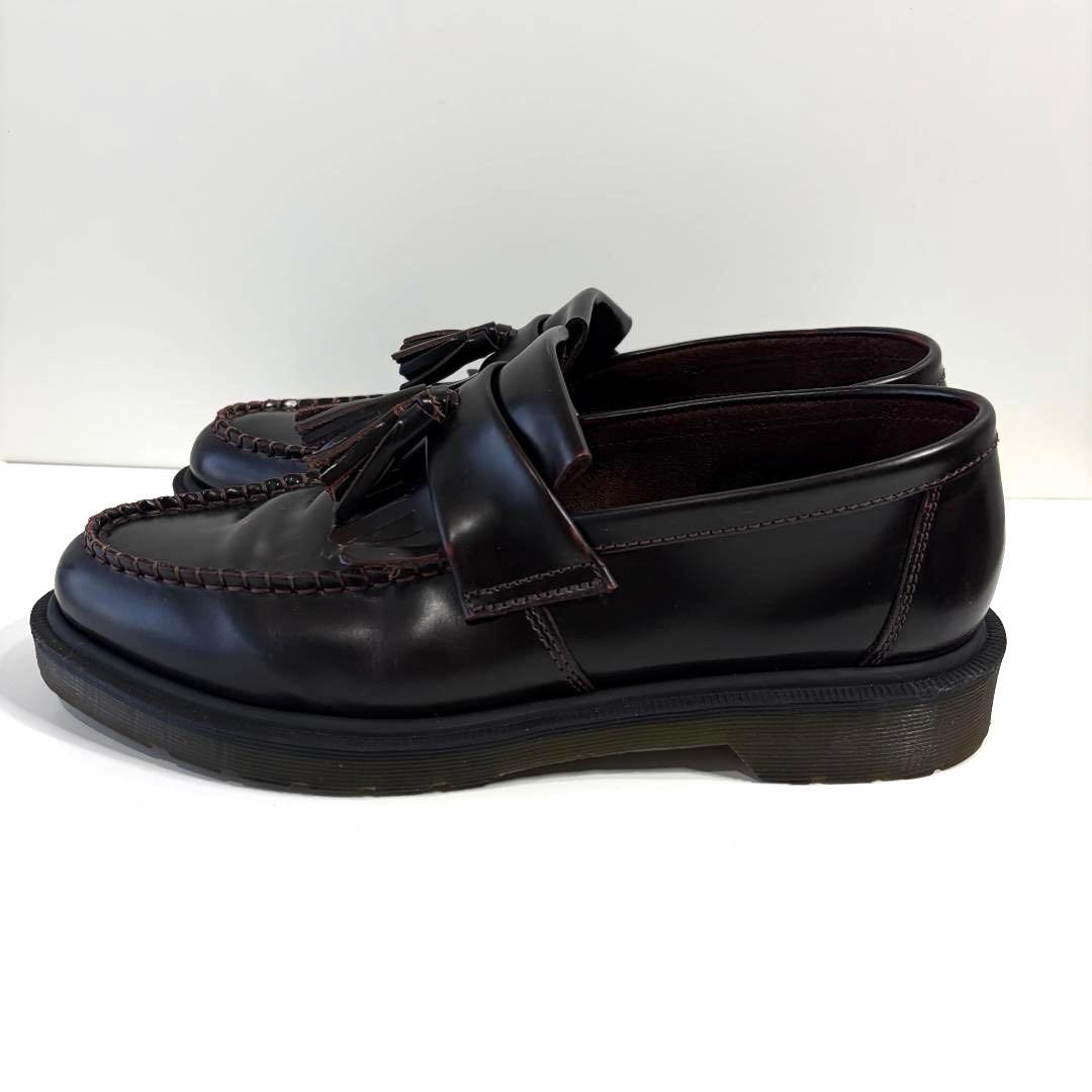 【美品】ドクターマーチン エイドリアン タッセルローファー チェリーレッド