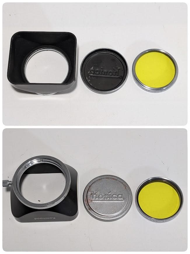 KONICA ⅢA 48mm F/2レンズ レンジファインダーフィルムカメラ