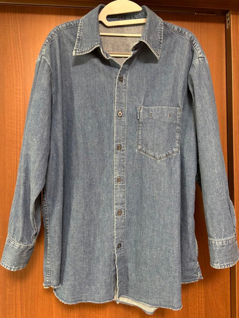 IENA デニム長袖シャツ ネイビー フリーサイズ　専用