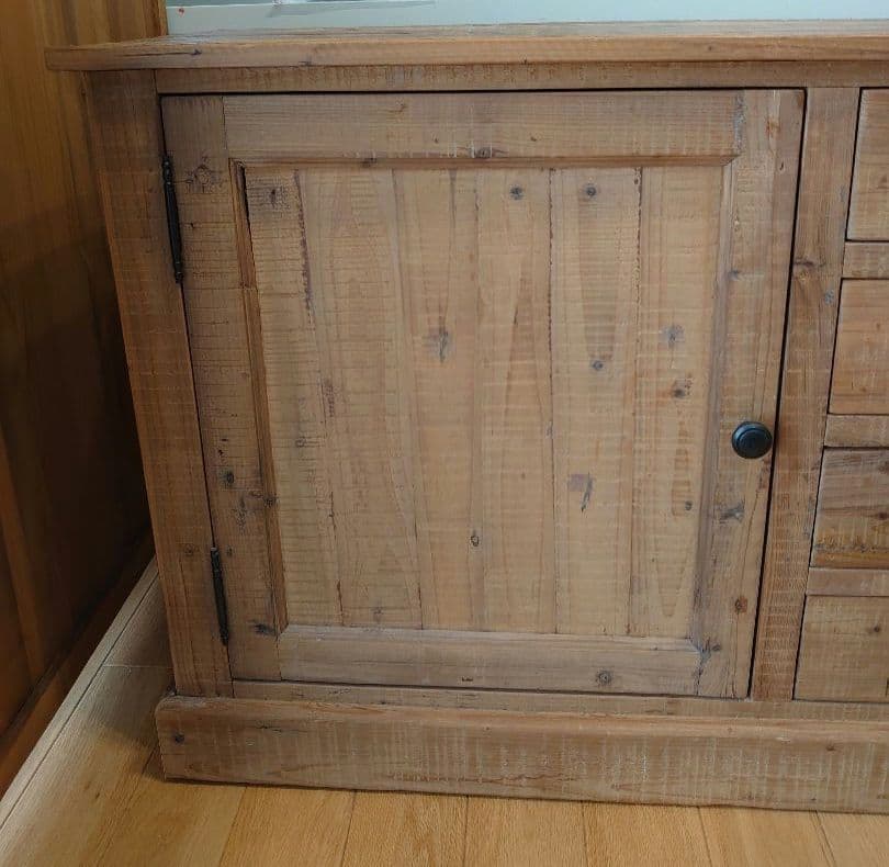 関家具　クラッシュゲート　食器棚　キャビネット　ヴィンテージ　カップボード　棚