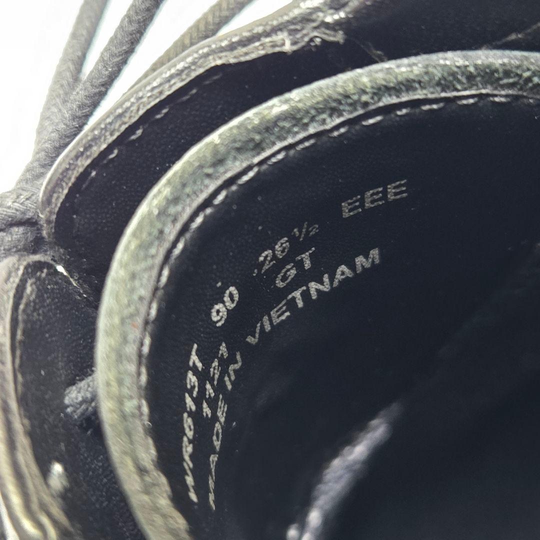 アシックス ランウォーク ストレートチップ 黒 ゴアテックス 26.5㎝