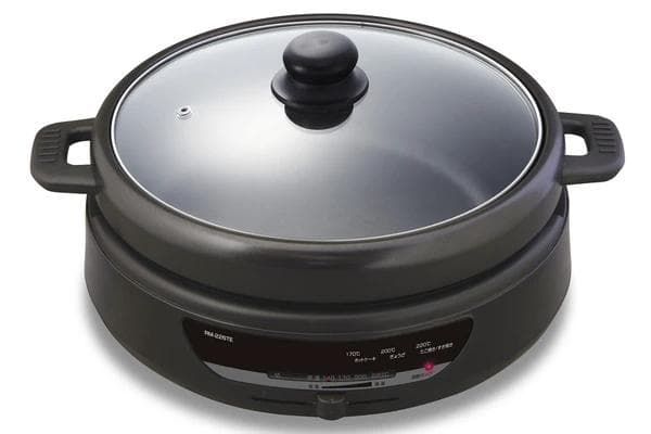 たこ焼き・焼肉・焼きそば・鍋料理すき焼き 3枚プレートグリル鍋焼く煮る炒める蒸す