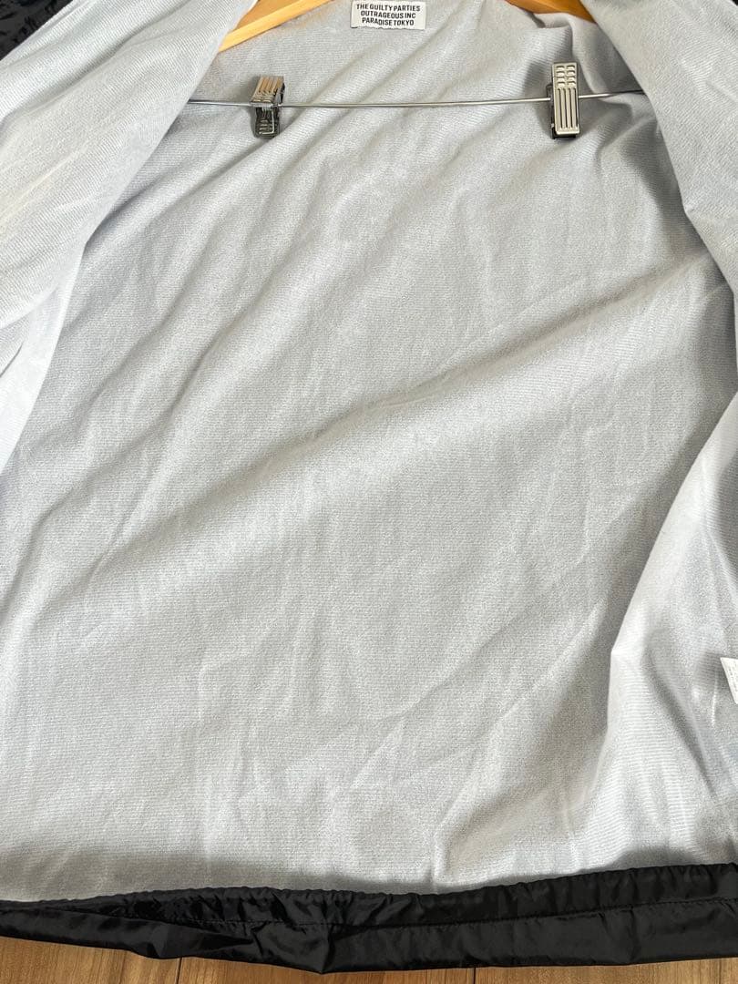 美品　WACKO MARIA ワコマリア コーチジャケット 黒 L