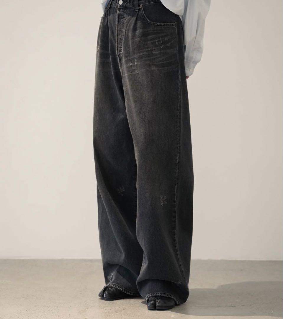 早い者勝ち ssstein baggy denim Sサイズ 25AW