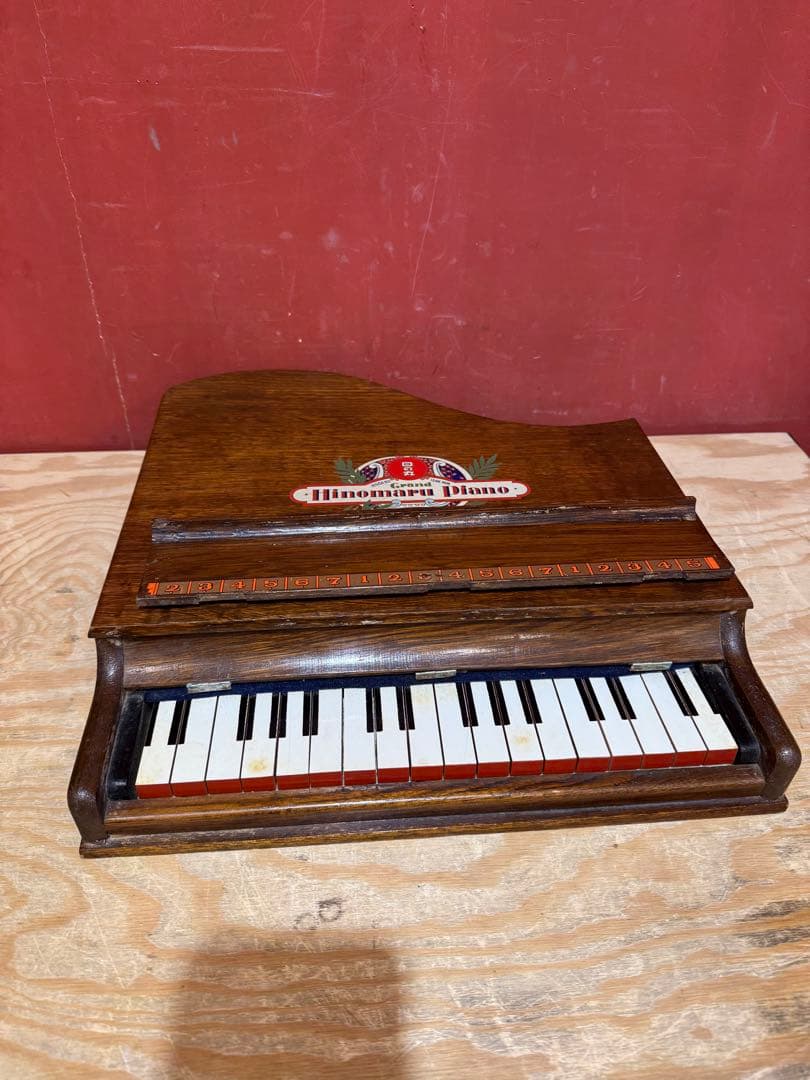 希少 レア アンティーク Hinomaru piano トイピアノ 戦前