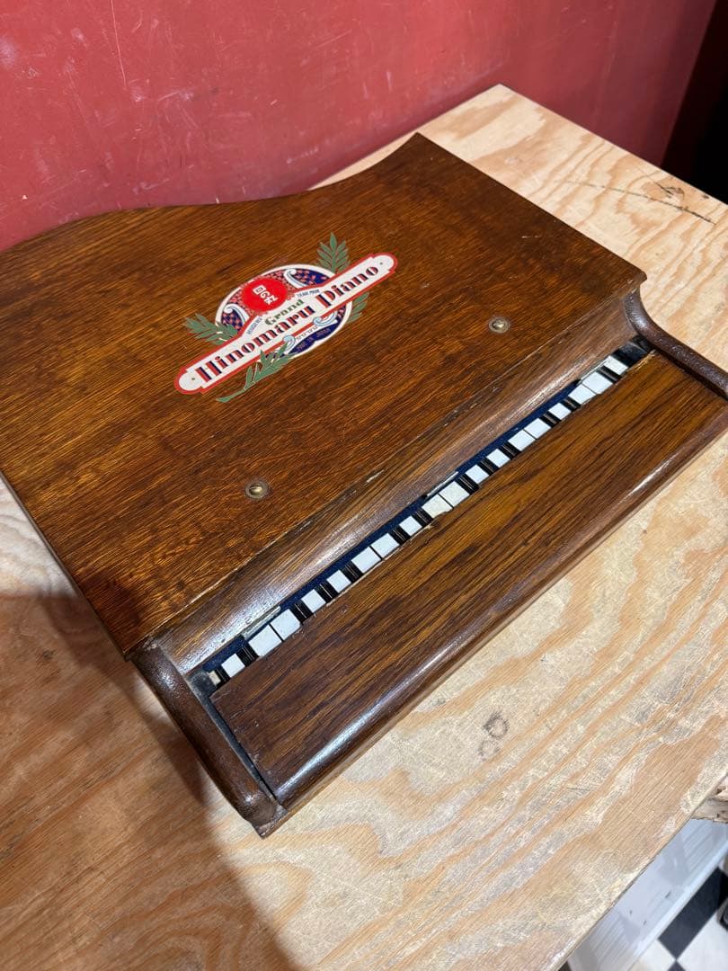 希少 レア アンティーク Hinomaru piano トイピアノ 戦前