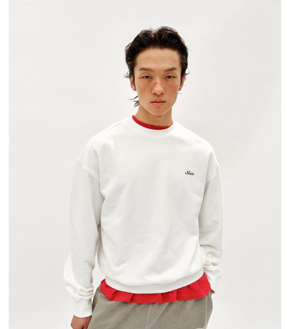 NOICE × VERDY VICK SWEATSHIRT-WHITE