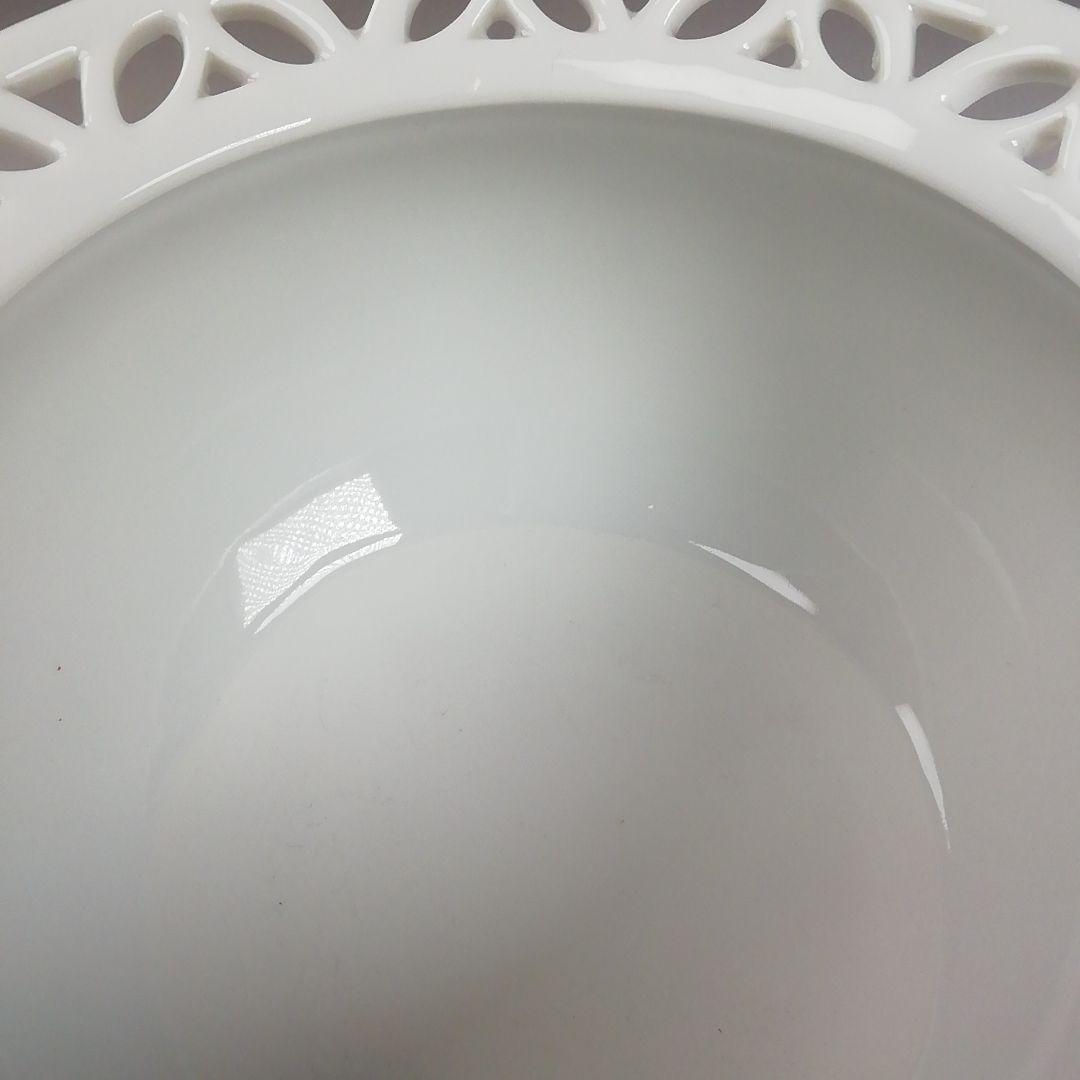 Ｗ２１６　皆具　『白磁　七宝透』『加藤藤城 造』　共箱　茶道具