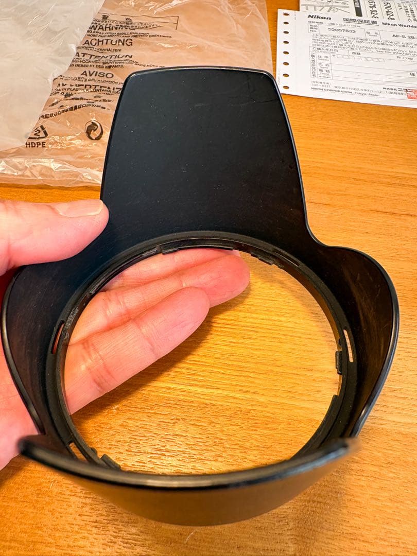 Nikon AF-S NIKKOR 28-300mm VR レンズフィルター付