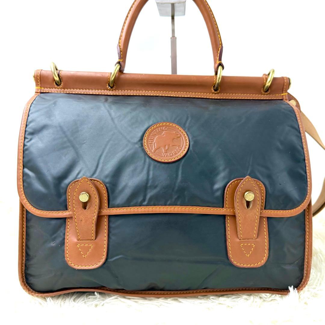 HUNTING WORLD ハンティングワールド ショルダー バッグ バチュー