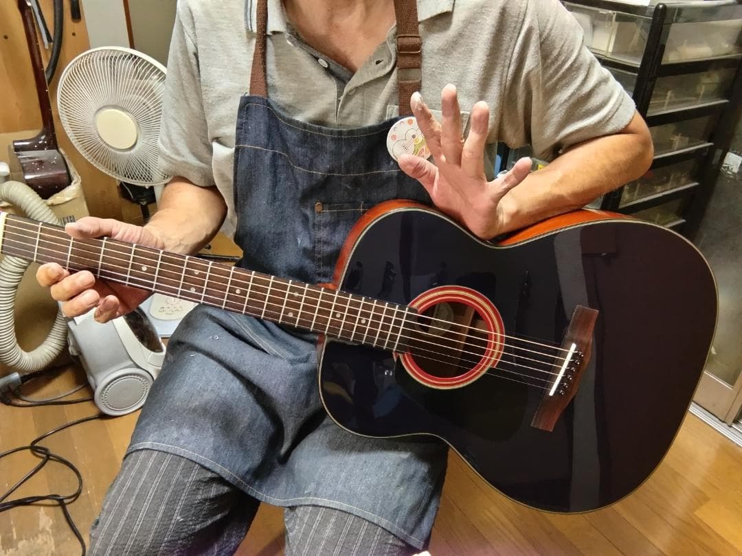 ❤️弦高調整済「Morris モーリス F-01 Ⅱ LH NAT 」左利き用！