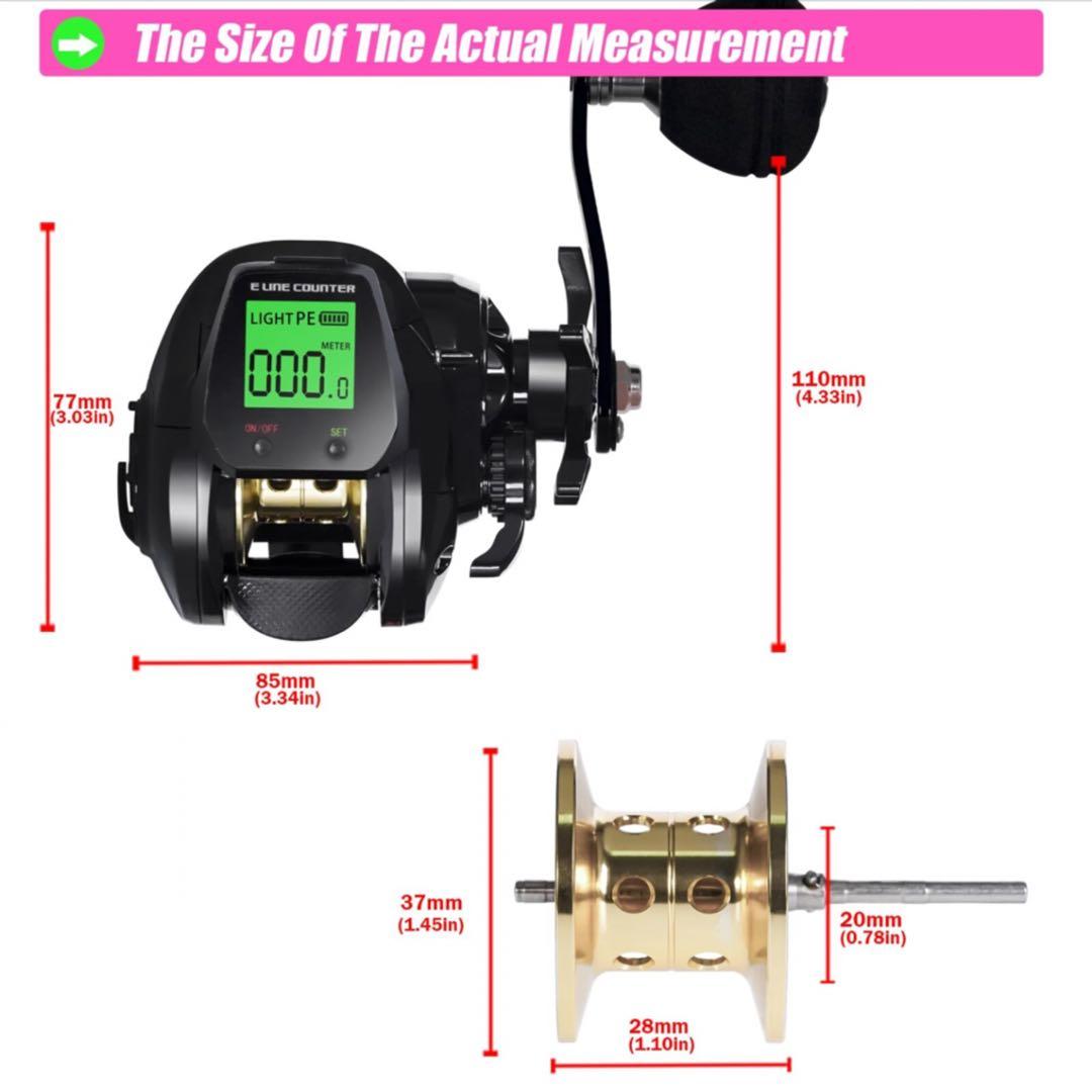 タイラバ　イカメタル1.65m 2WAYロッド&デジタルカウンター付ベイトリール