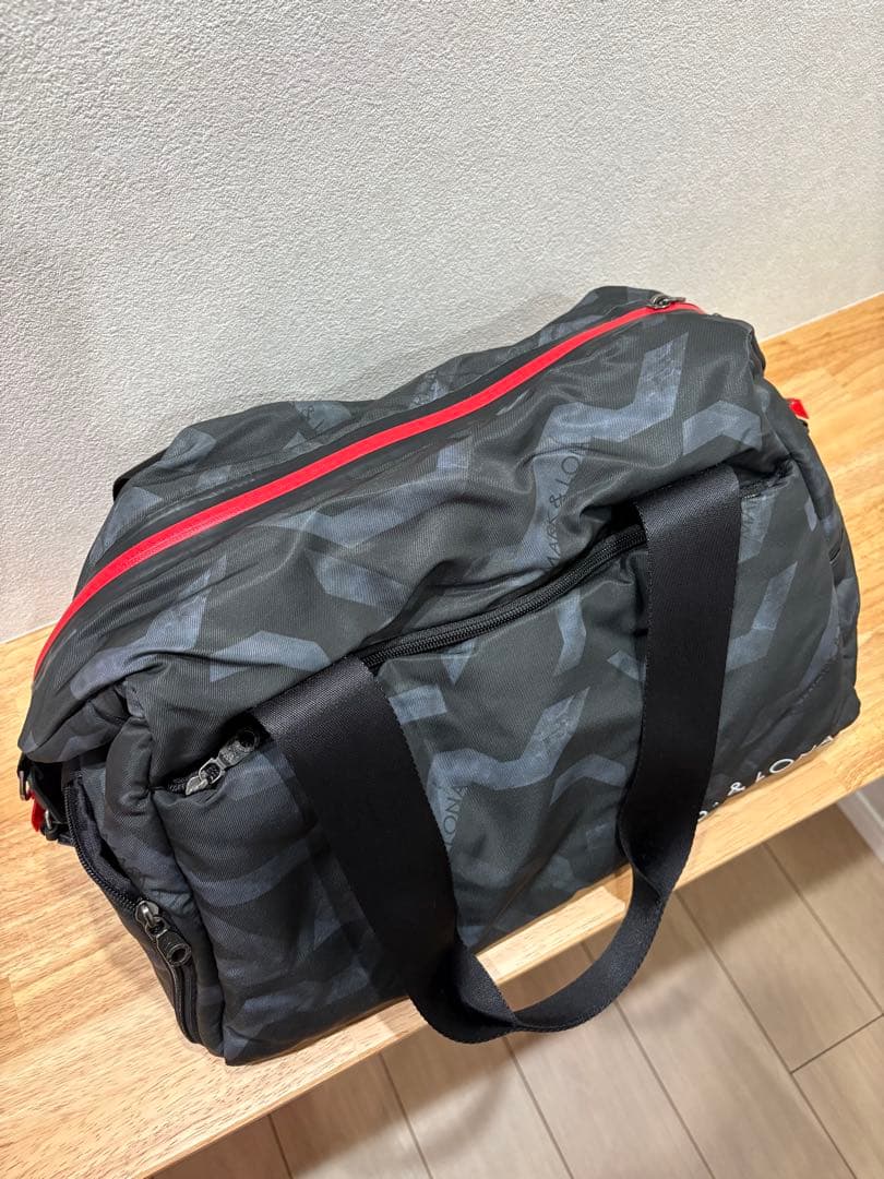 MARK & LONA カモフラ柄　ボストンバッグ