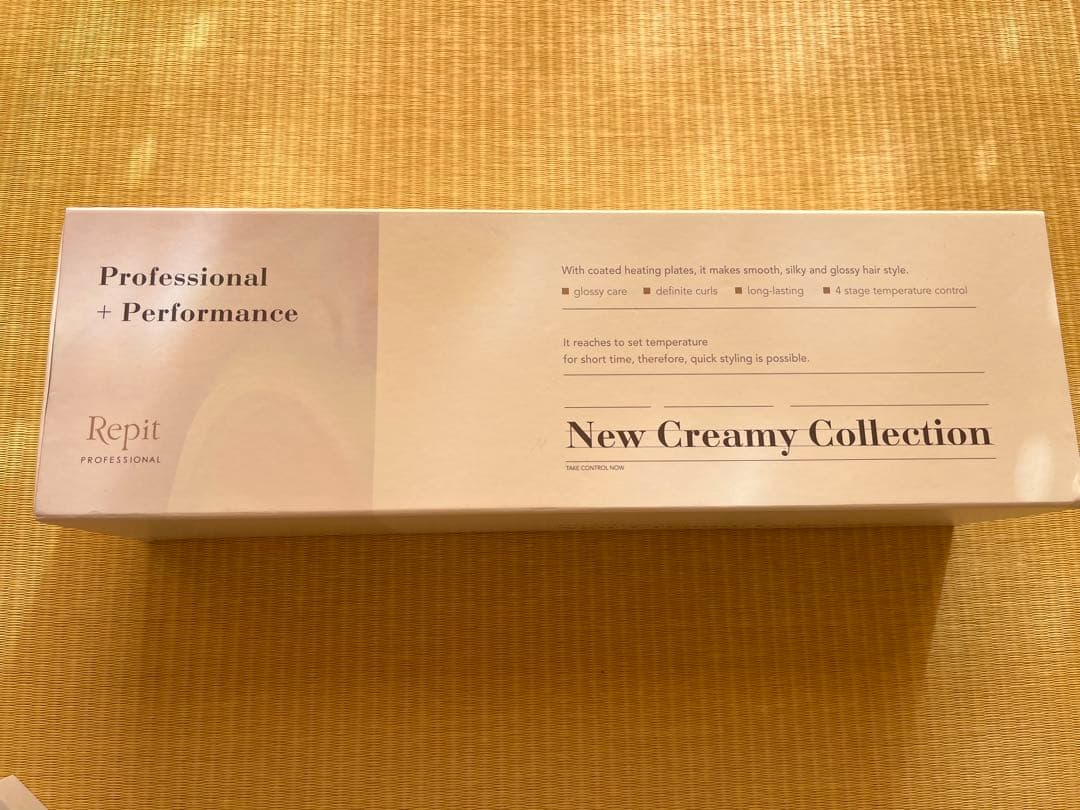 Repit New Creamy Collection カールヘアアイロン36㎜