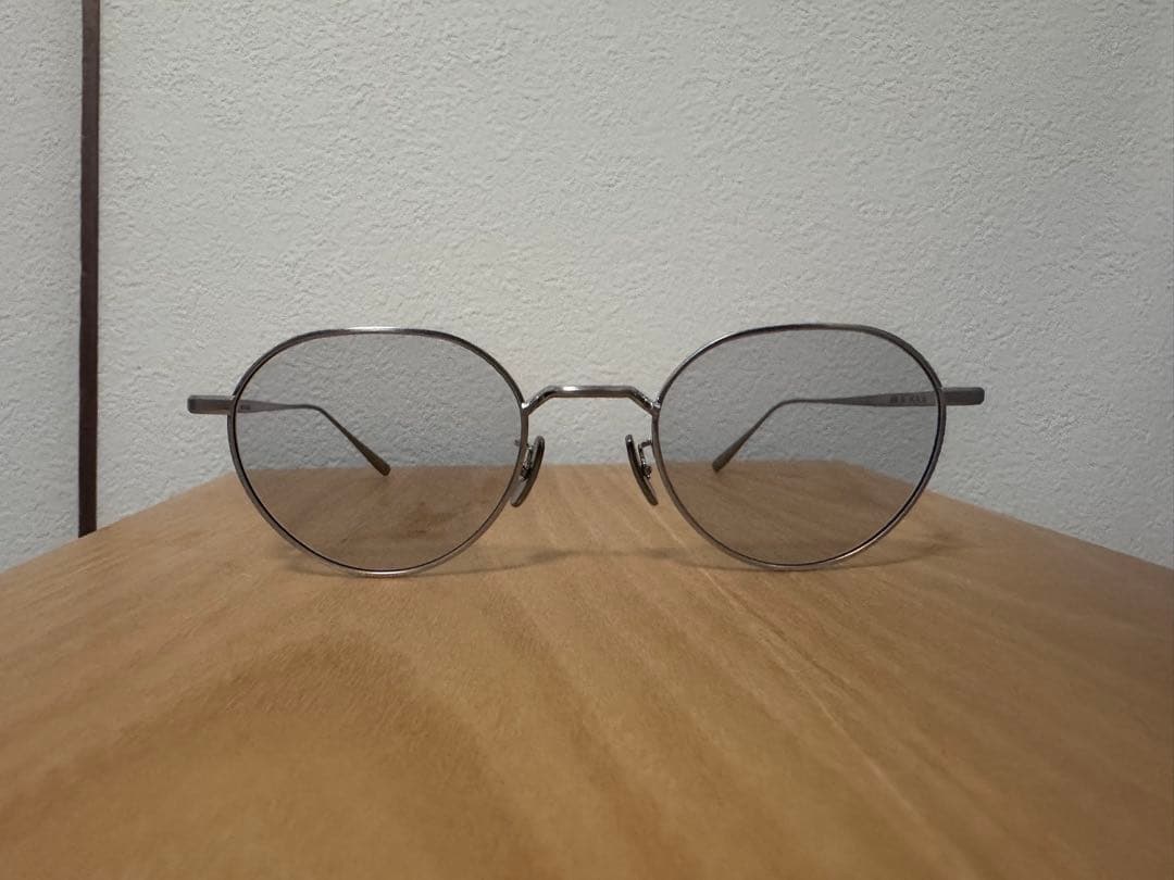 新品未使用　e-BY EYEVAN BB01 BS メタルフレーム　チタン