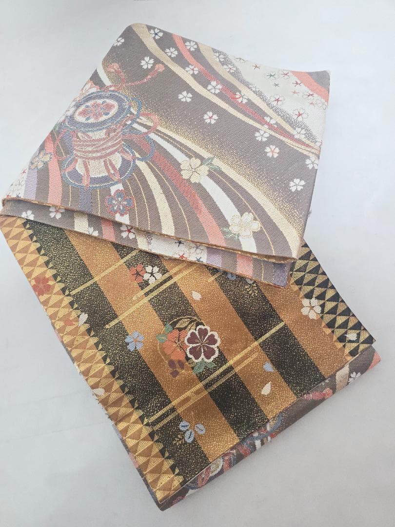 七五三　小さめ7歳～　正絹　着物　セット　女の子 *c78