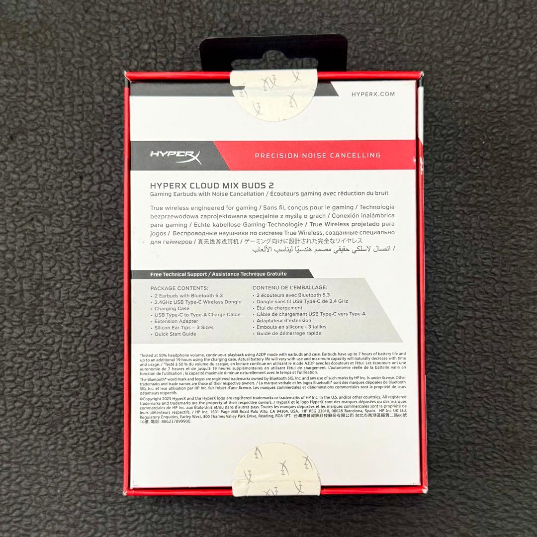 【新品】HyperX Cloud MIX Buds 2 ゲーミング イヤホン