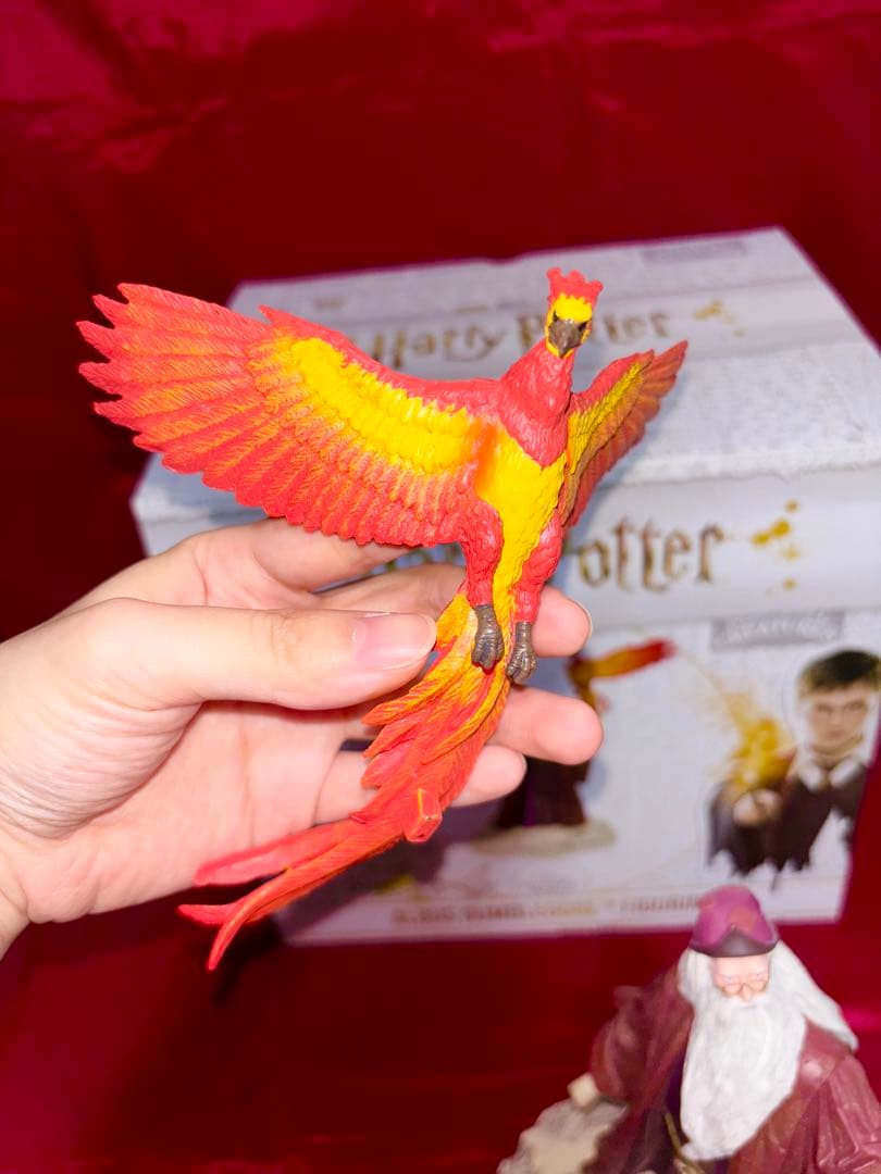 ダンブルドア　ハリーポッター　enesco エネスコ　置物　不死鳥　フィギュア