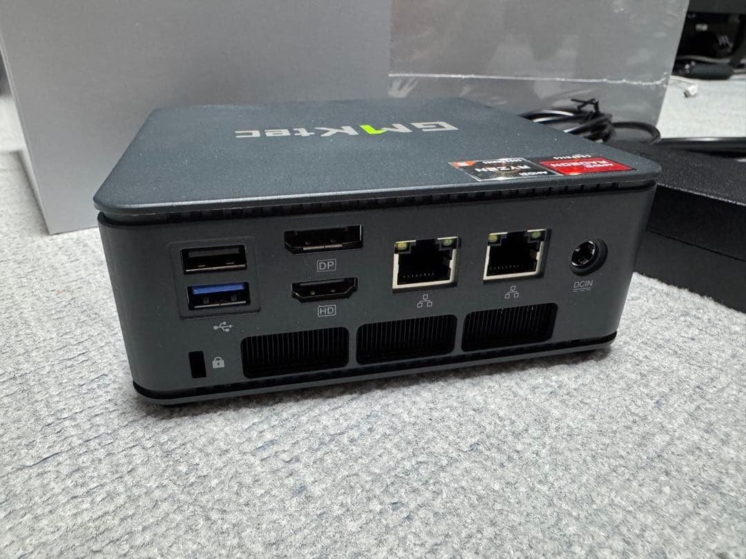 ミニPC GMKTEC M6 Ryzen5 6600H MEM16GB SSD512GB