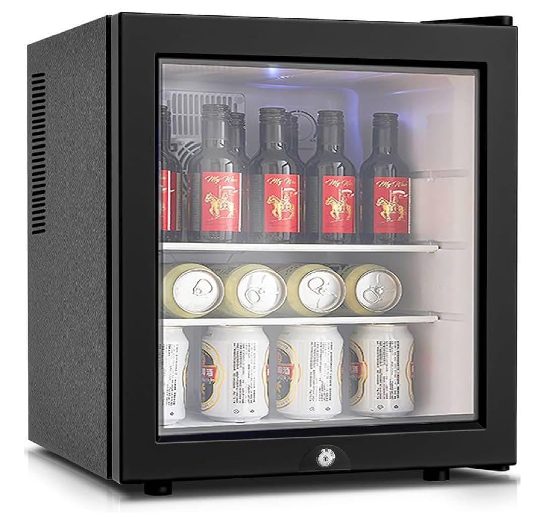 ミニ冷蔵庫 小型 40L オシャレ 静音 一人暮らし コンパクト ペルチェ式