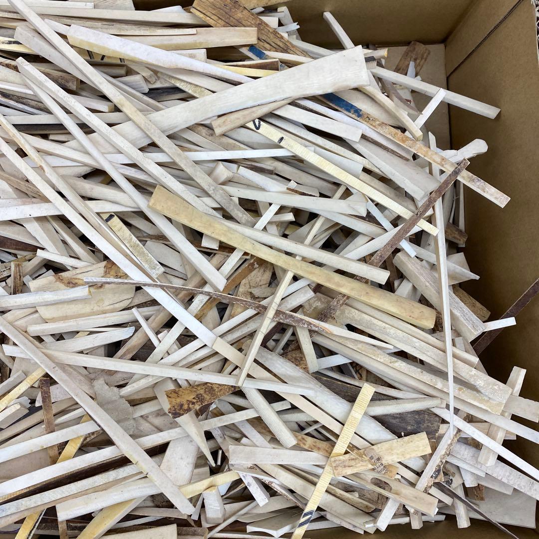 極上　箸、楊枝素材　7258g 東さ7-1223①