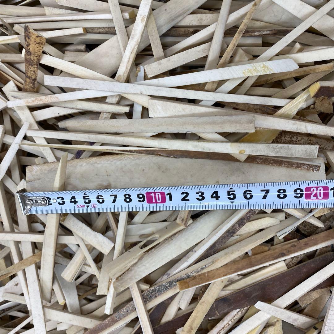 極上　箸、楊枝素材　7258g 東さ7-1223①