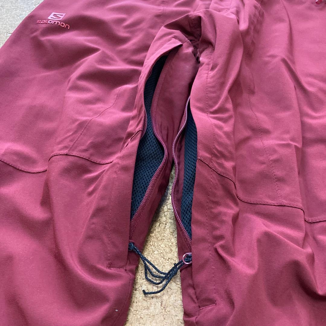 サロモン salomon スキーパンツ スキーウェア XLメンズ エンジ