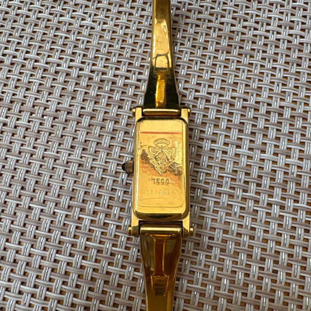 GUCCI ゴールド 時計 箱付き